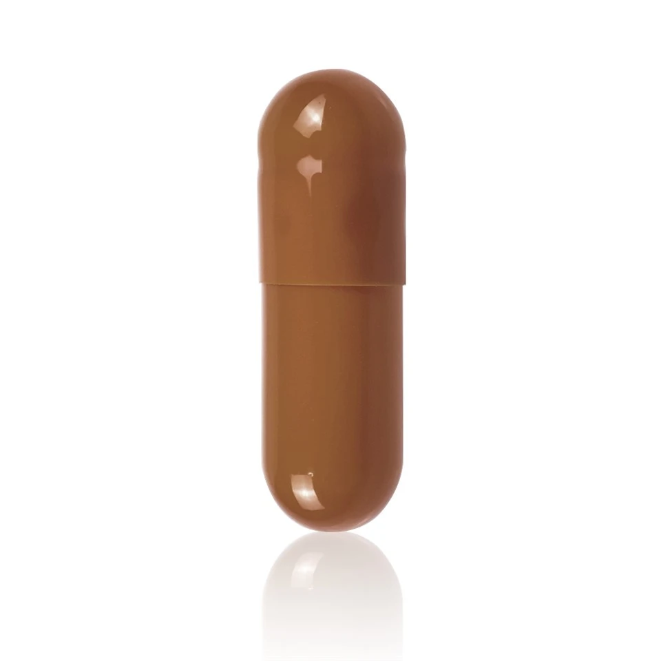 0 # Pearl Brown Gelatin awọn agunmi